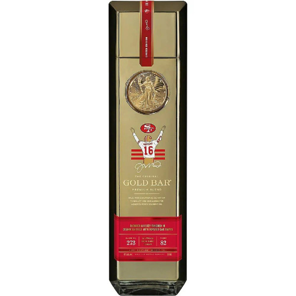 Buy Gold Bar Blended American Whiskey Premium Blend Joe Montana online at sudsandspirits.com and have it shipped to your door nationwide.