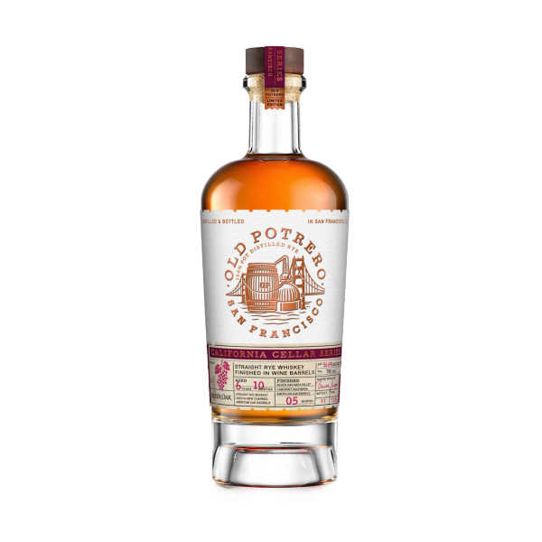Buy Old Potrero Straight Rye Whiskey California Cellar Series Silver Oak 6 Year online at sudsandspirits.com and have it shipped to your door nationwide.