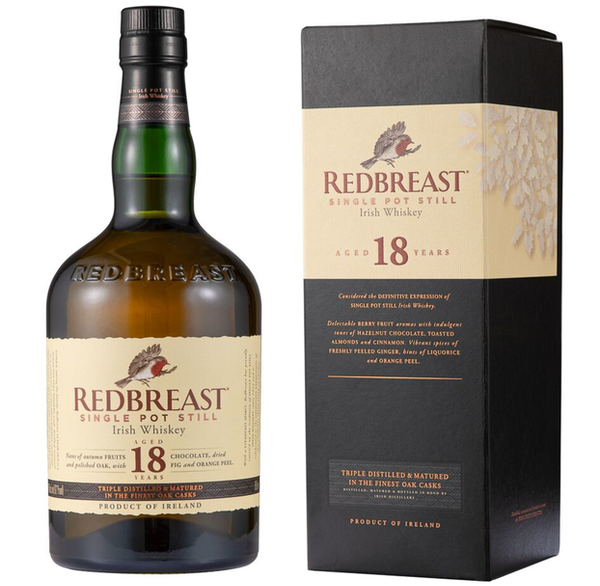Buy Redbreast Single Pot Still Irish Whiskey 18 Year online at sudsandspirits.com and have it shipped to your door nationwide.