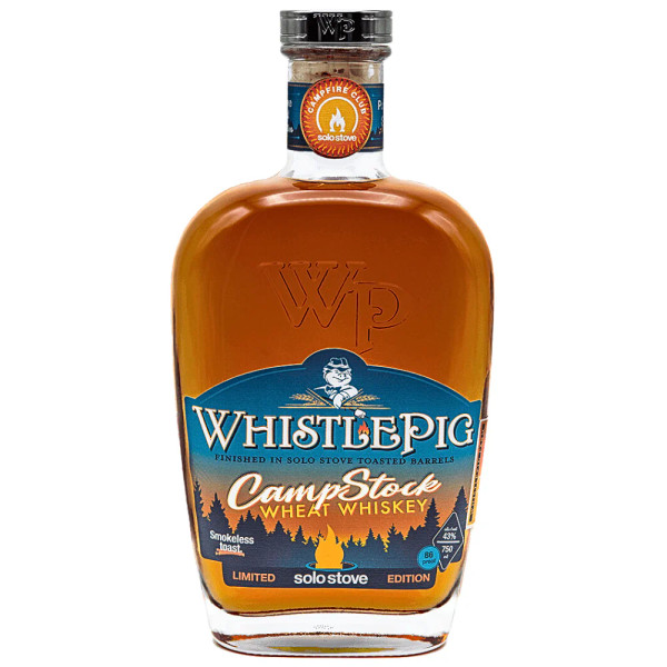 Buy Whistlepig Wheat Whiskey Campstock Solo Stove Toasted Limited Edition online at sudsandspirits.com and have it shipped to your door nationwide.