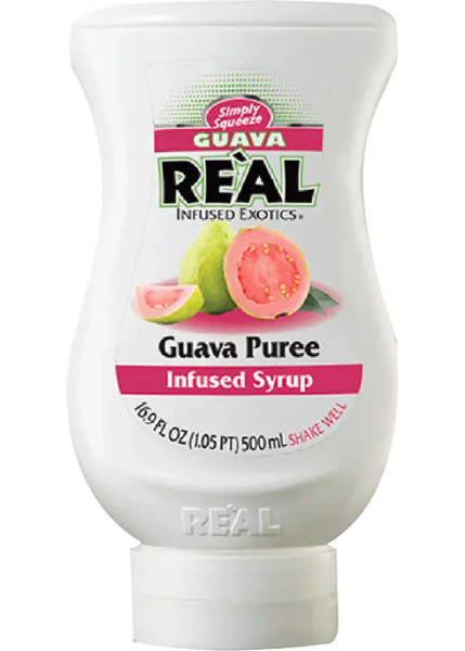 Buy Real Infused Exotics Guava Puree Infused Syrup online at sudsandspirits.com and have it shipped to your door nationwide.