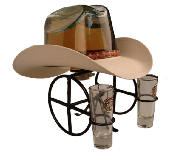 Buy Rodeo Hat Gold Tequila with Shot Glasses online at sudsandspirits.com and have it shipped to your door nationwide.