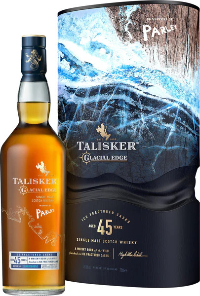 Buy Talisker Single Malt Scotch Parley Glacial Edge 45 Year online at sudsandspirits.com and have it shipped to your door nationwide.