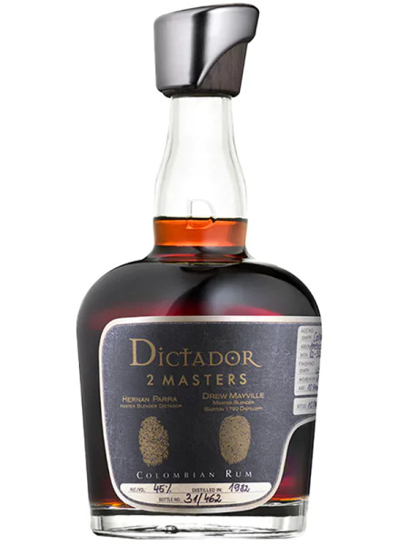 Buy Dictador Aged Rum 2 Masters Barton Blended 36 Year online at sudsandspirits.com and have it shipped to your door nationwide.