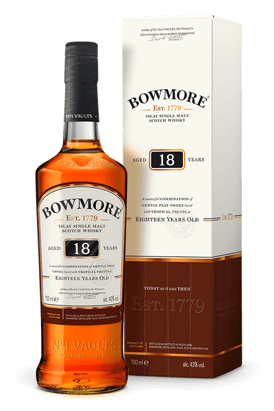 Buy Bowmore Single Malt Scotch 18 Year online at sudsandspirits.com and have it shipped to your door nationwide.