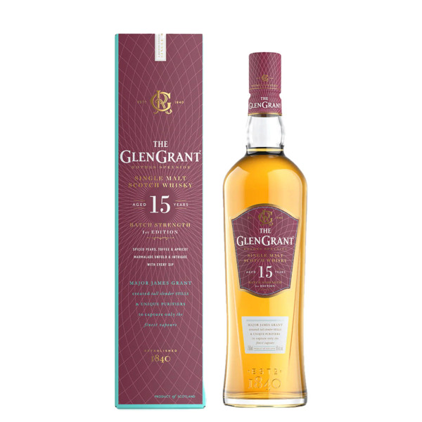Buy Glen Grant Scotch 15 Year Single Malt Whisky online at sudsandspirits.com and have it shipped to your door nationwide.