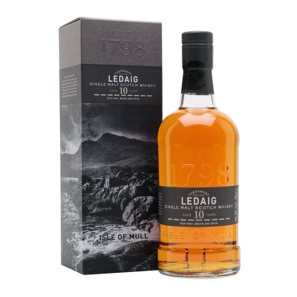 Buy Ledaig Single Malt Scotch Whisky 10 Year Old online at sudsandspirits.com and have it shipped to your door nationwide.