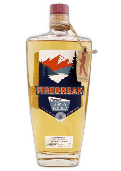 Buy Firebreak Añejo Premium Tequila online at sudsandspirits.com and have it shipped to your door nationwide.