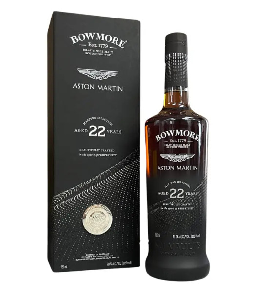 Buy Bowmore Aston Martin Master's Selection 22 Year Old online at sudsandspirits.com and have it shipped to your door nationwide.
