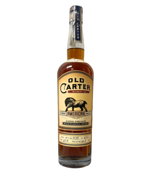 Buy Old Carter Straight American Whiskey Barrel Strength Batch #14 online at sudsandspirits.com and have it shipped to your door nationwide.