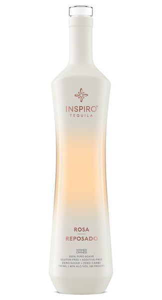 Buy Inspiro Rosa Reposado Tequila online at sudsandspirits.com and have it shipped to your door nationwide.