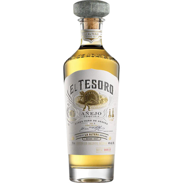 Buy El Tesoro Añejo Tequila online at sudsandspirits.com and have it shipped to your door nationwide.
