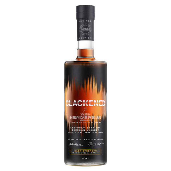 Buy Blackened X Wes Henderson Straight Bourbon Whiskey online at sudsandspirits.com and have it shipped to your door nationwide.
