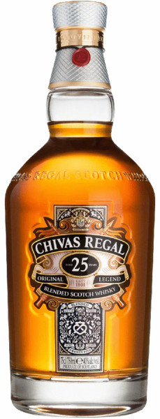 Buy Chivas Regal Original 25 Year Old Blended Scotch Whisky online at sudsandspirits.com and have it shipped to your door nationwide.