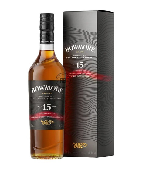 Buy Bowmore Single Malt Scotch 15 Year Whisky online at sudsandspirits.com and have it shipped to your door nationwide.