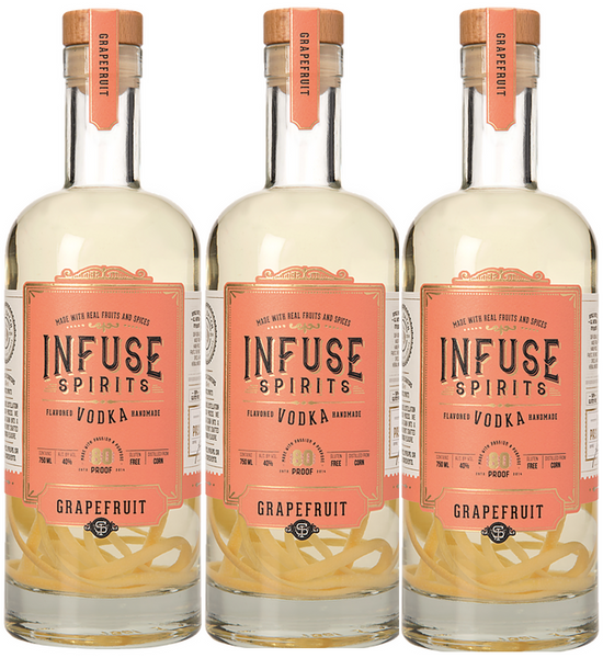 Buy Infuse Spirits Grapefruit *3 Pack* Bundle online at sudsandspirits.com and have it shipped to your door nationwide.