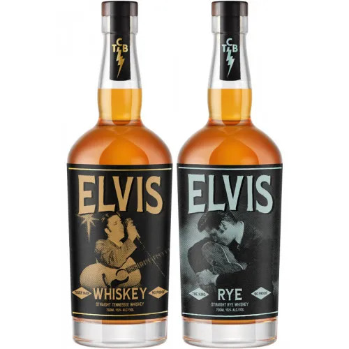 Buy Elvis Rye & Whiskey *2 Pack* Bundle online at sudsandspirits.com and have it shipped to your door nationwide.