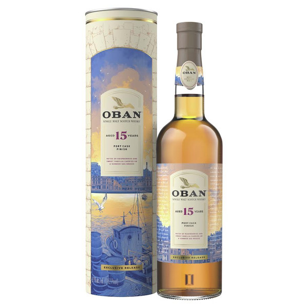 Buy Oban 15 Year Port Cask Finish Single Malt Scotch Whisky online at sudsandspirits.com and have it shipped to your door nationwide.