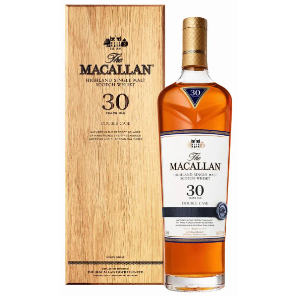 Buy The Macallan 30 Year Old Double Cask Single Malt Scotch Whisky online at sudsandspirits.com and have it shipped to your door nationwide.