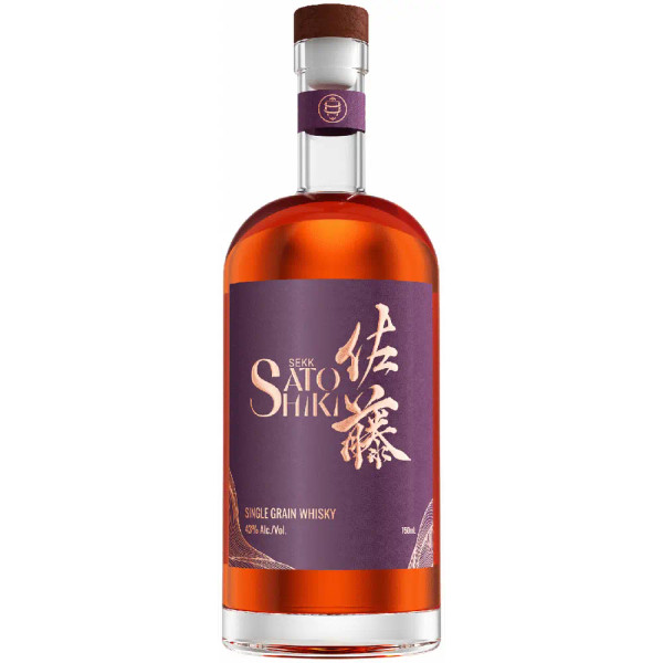 Buy Sekk Sato Shiki Single Grain Japanese Whisky online at sudsandspirits.com and have it shipped to your door nationwide.
