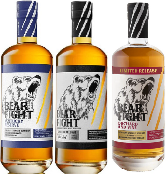 Buy Bear Fight Whiskey *3 Pack* Bundle online at sudsandspirits.com and have it shipped to your door nationwide.