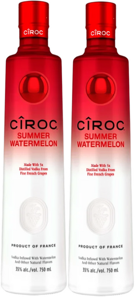 Buy Ciroc Summer Watermelon Limited Edition Vodka *2PACK* online at sudsandspirits.com and have it shipped to your door nationwide.