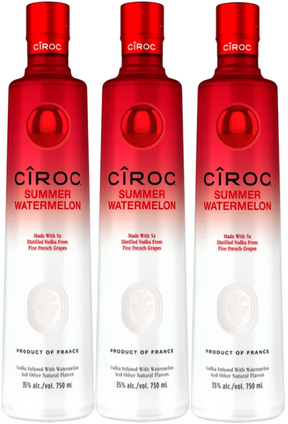 Buy Ciroc Summer Watermelon Limited Edition Vodka *3PACK* online at sudsandspirits.com and have it shipped to your door nationwide.