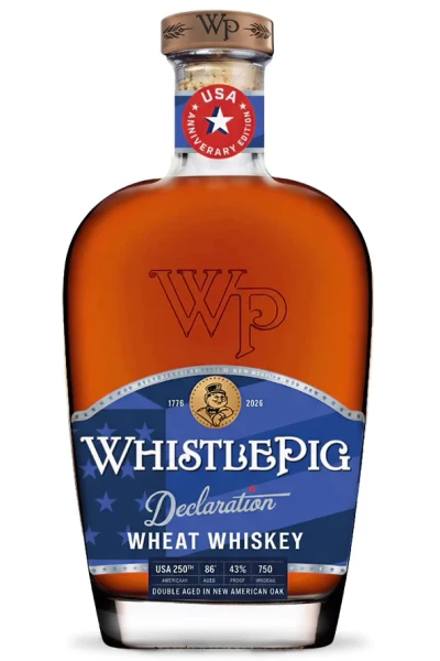 Buy Whistlepig Wheat Whiskey American Double Aged "Declaration" Limited Edition online at sudsandspirits.com and have it shipped to your door nationwide.
