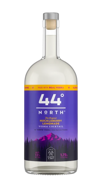 Buy 44 North Huckleberry Lemonade Vodka Cocktail online at sudsandspirits.com and have it shipped to your door nationwide.