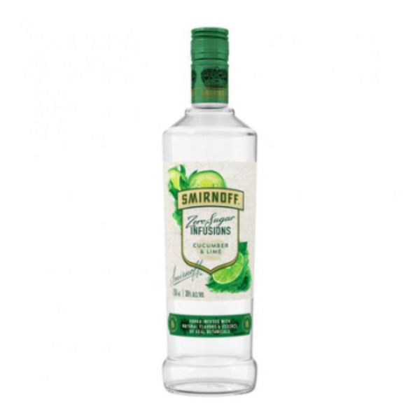 Smirnoff Zero Sugar Infusions Cucumber and Lime