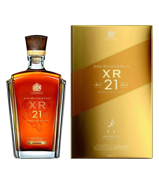 Buy  Johnnie Walker & Sons XR 21 Year Old online at sudsandspirits.com and have it shipped to your door nationwide.