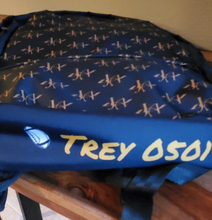 JAU Backpack add Custom name