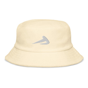 Terry cloth bucket hat w/WS