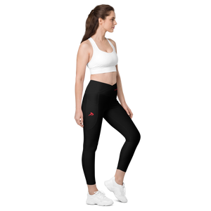 Crossover leggings with pockets 1