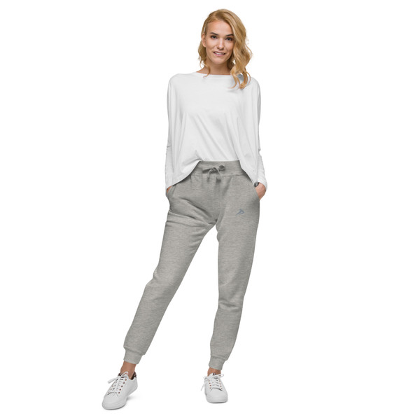 Unisex fleece sweatpants Marked Gray