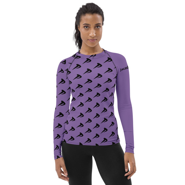 Women's Rash Guard Purple B S