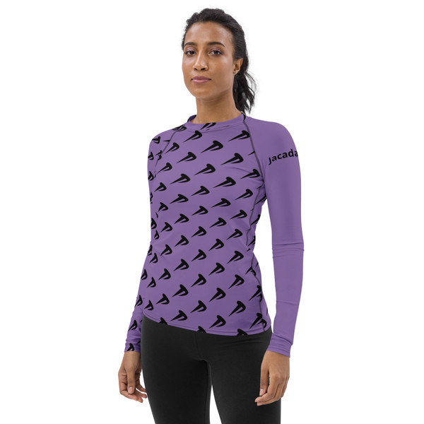 Women's Rash Guard Purple B S