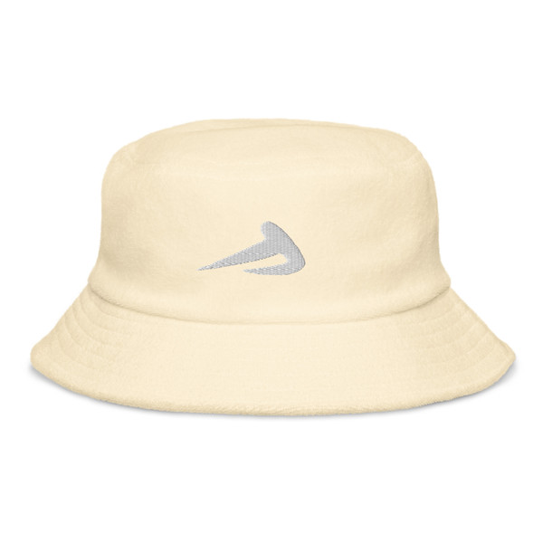 Terry cloth bucket hat w/WS
