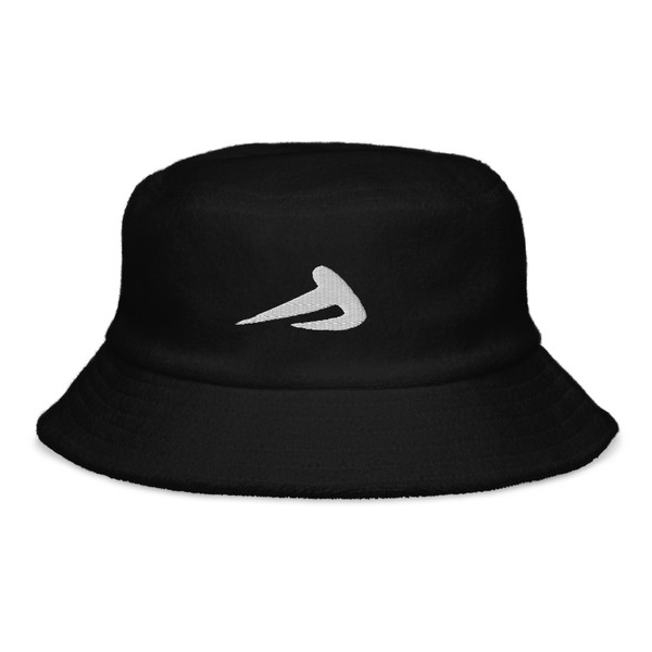 Terry cloth bucket hat w/WS