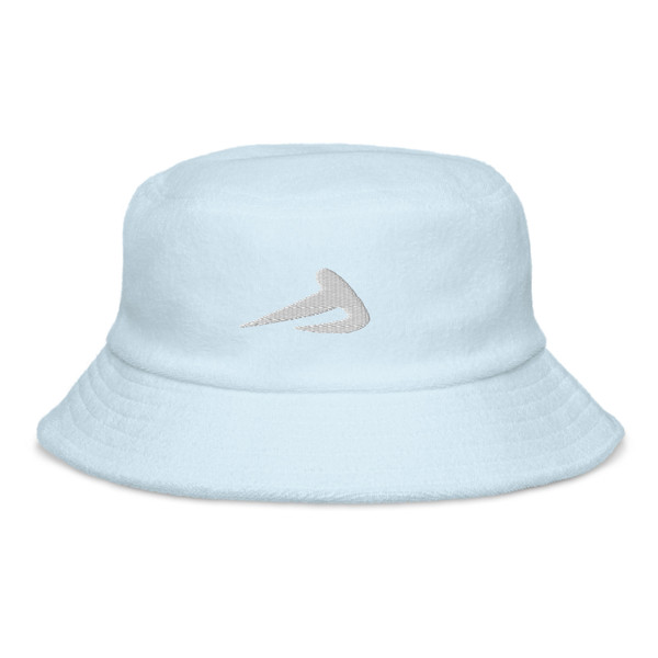 Terry cloth bucket hat w/WS