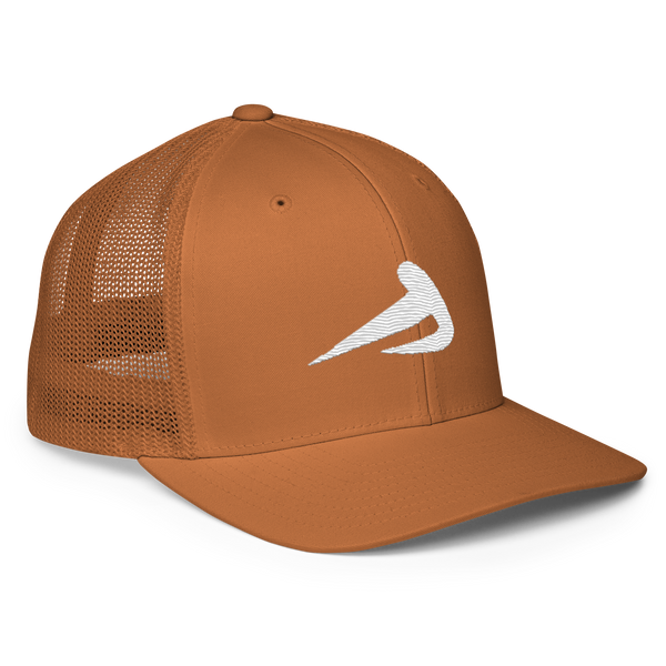 Closed-back trucker cap