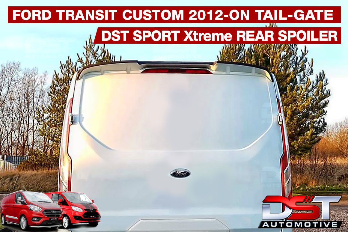 Ford Transit Custom Rear Spoiler Transit MSport Tribute