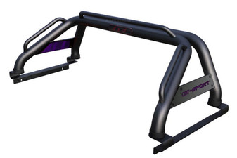 Toyota Hilux 15-22 Black Roll Bar  - Compatible With DST PRO Roller Cover