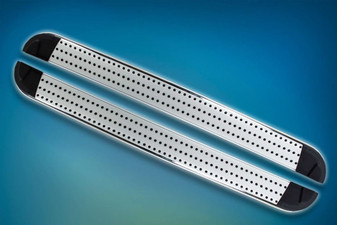 Pearl Silver Running Board Side Steps For MAZDA BT-50 (UN) 2006-2011