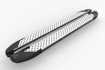 Sapphire Silver Running Board Side Steps For VOLKSWAGEN TOUAREG R-LINE (7P) 2011-2018