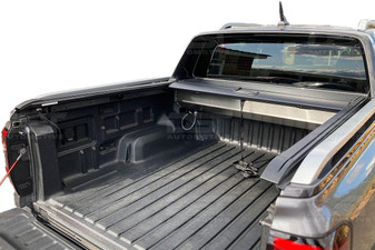 <SECONDS> DST PRO Black Manual Roller Cover - Ford Ranger Wildtrak 2023-up