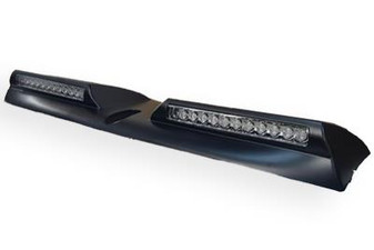 Dstroyer Black LED Front Roof Spoiler For Ford Ranger T6 T7 T8 12-22