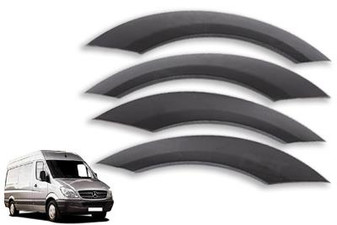 MERCEDES SPRINTER W906 2006-2017 4PCS WHEEL ARCH TRIM KIT