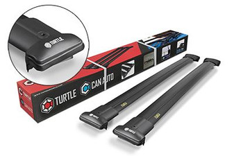 VW T7 Transporter 2 Cross Bar Set - 2025-on - Black