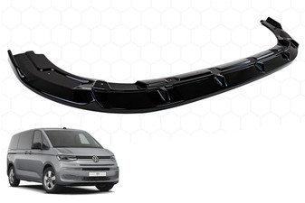 DST Splitter for VW Transporter T7 - Gloss Black